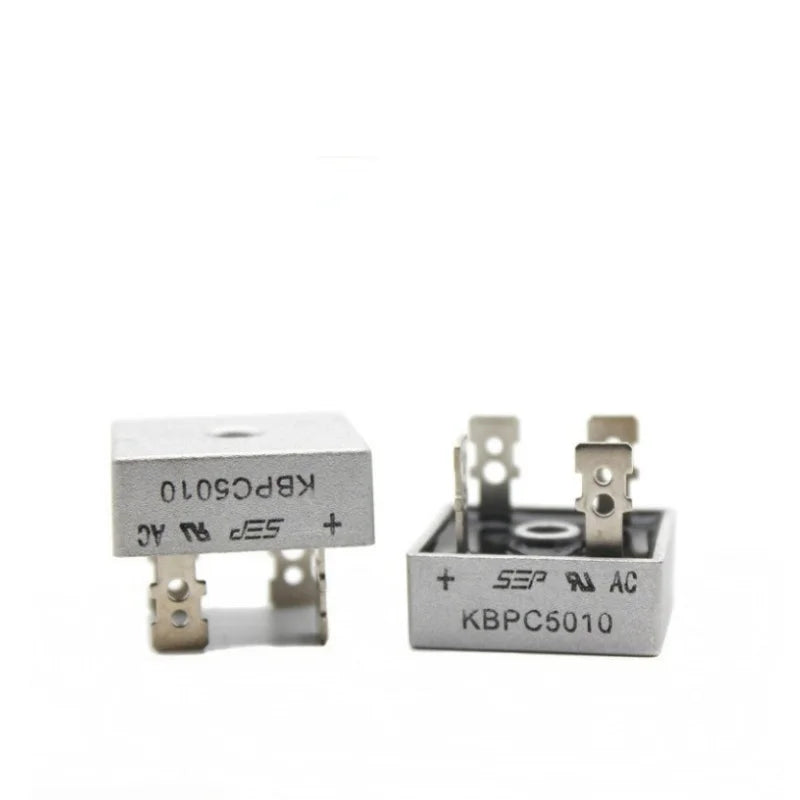 LAUBEI 2PCS/Lot KBPC5010 Diode bridge rectifiers diodes 50A 1000V KBPC 5010 power rectifier diode electronic components