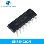 10/30PCS TZT SN74HC00N SN74HC02N SN74HC04N SN74HC08N SN74HC14N SN74HC32N SN74HC164N SN74HC165N SN74LS86N SN74LS245N