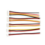 JST XH 2.54mm Connector Socket Kit with Pre-Crimped Silicone Wire 2/3/4/5/6 Pin Housing Adapter Cable Male Female Connector