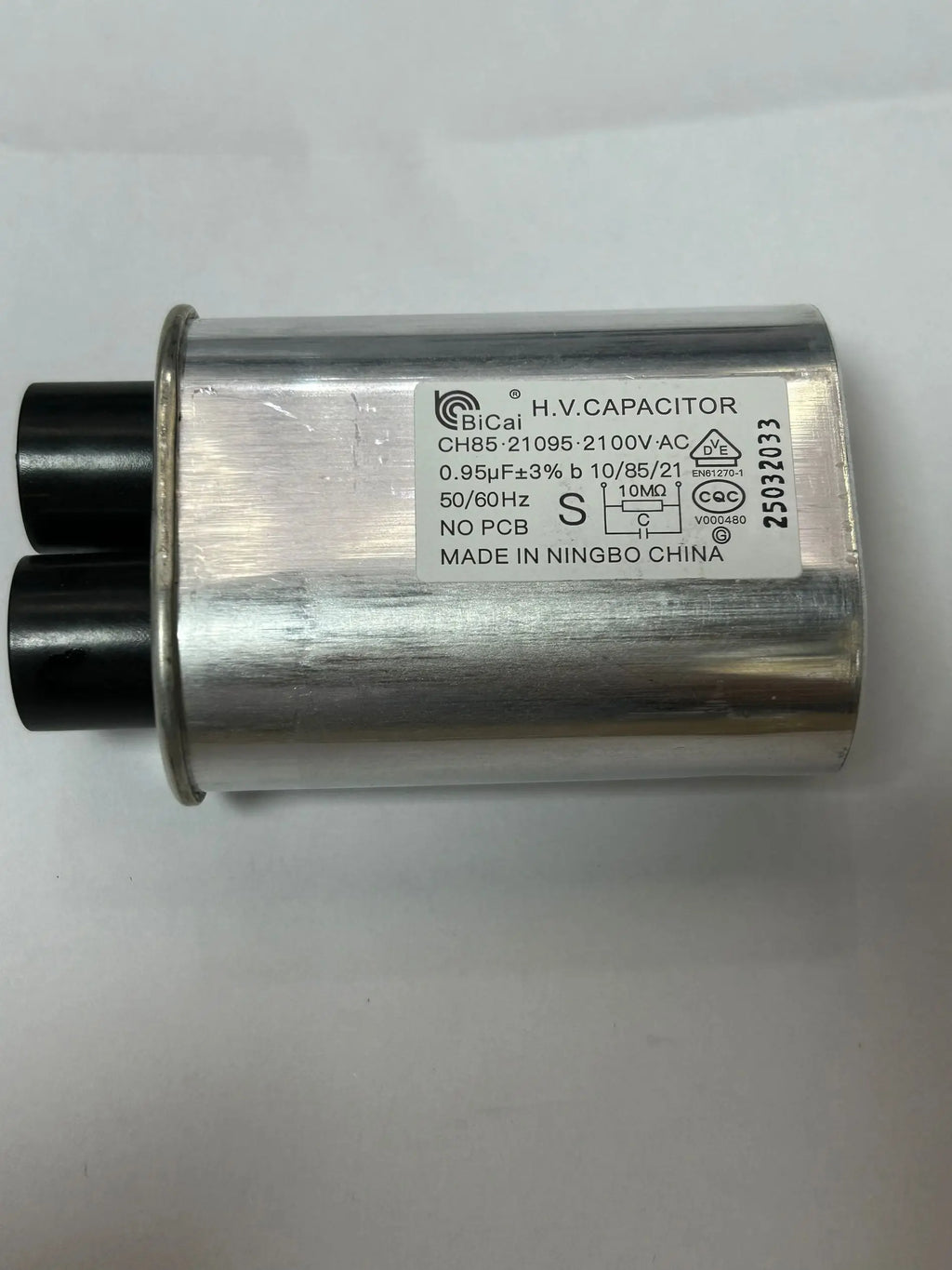 CH85 2100V0.75/0.88/0.9/0.95/1.1UF Ch85 High Voltage Microwave Oven Capacitor