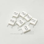 10PCS/ BPR56 5W Non-Inductive Ceramic Cement Resistor 0.1R 0.15R 0.22R 0.25R 0.33R 0.5R  0.001 0.1 0.15 0.22 0.25 0.33 0.5 Ohm