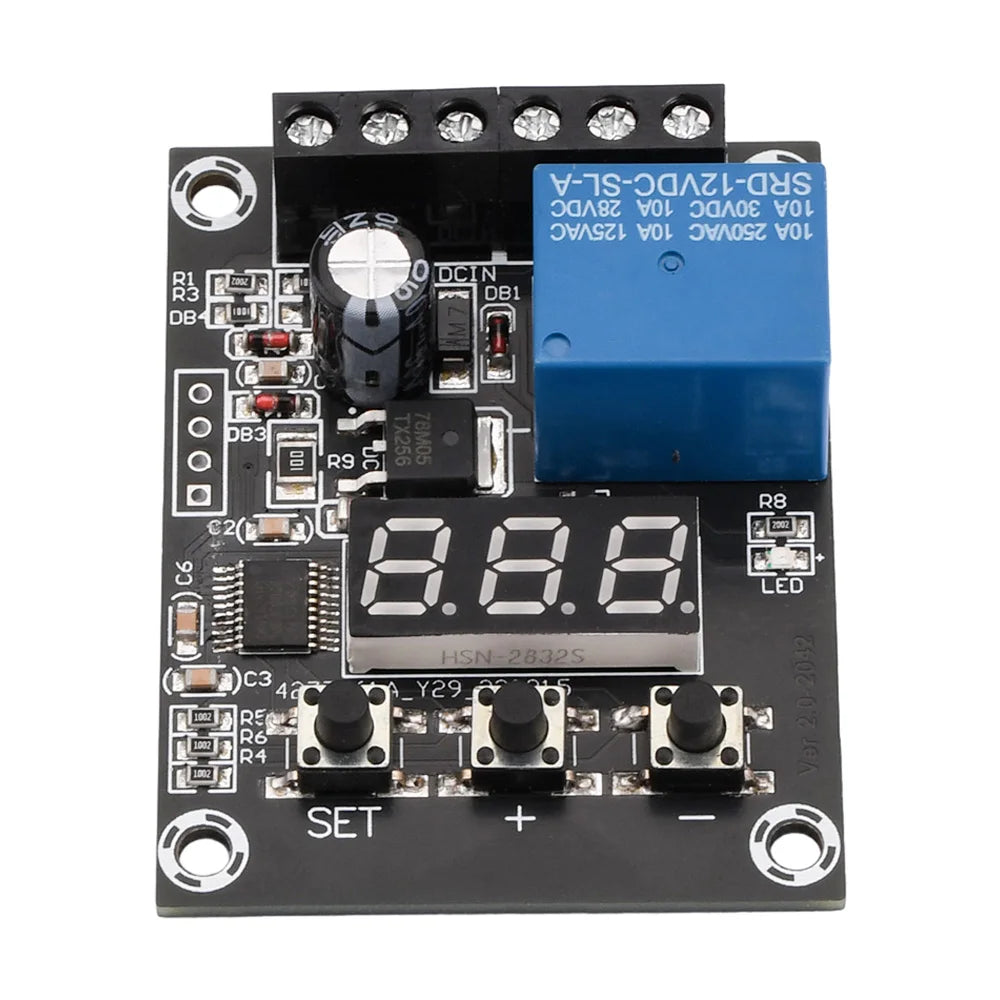 DC7-9V 12V 24V Voltage Relay Module Upper Lower Limit Detection Control Switch Off ON Over Voltage Protection