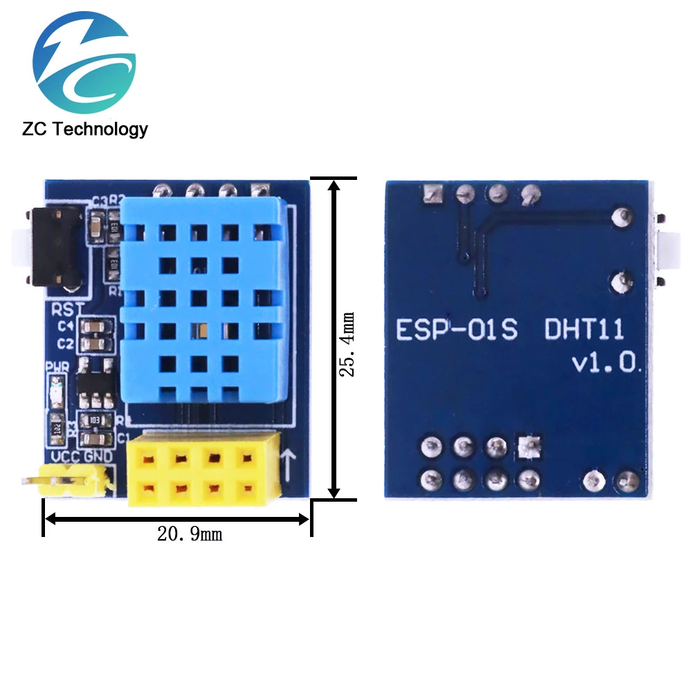 ESP8266 ESP-01 ESP-01S DHT11 Temperature Humidity Sensor Module esp8266 Wifi NodeMCU Smart Home IOT DIY Kit