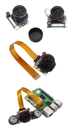 Raspberry Pi 5 Camera 5MP 1080P Optional Night Vision Wide Angle IR-CUT FF AF Cameras for RPI 5 Pi5 Zero