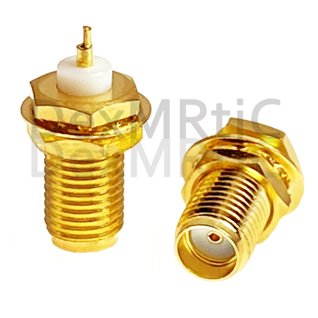 1pc SMA Female Jack Insulator Long 2mm RF Coax Adapter Convertor Straight Goldplated NEW Wholesale
