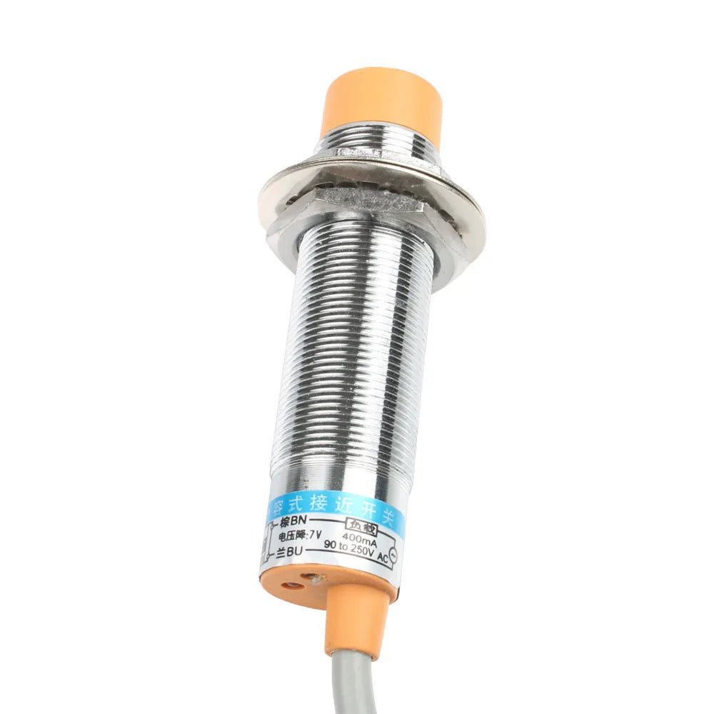 DIANQI capacitive proximity sensor LJC18A3-B-J/DZ 18mm diameter,10mm detective distance AC 90-250V 2 wires,NC sensor switch