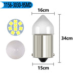 100PCS P21W P21 1156 BA15S 9 Led 3030 SMD Car Signal Lamp R5W R10W Auto DC 12V 24V