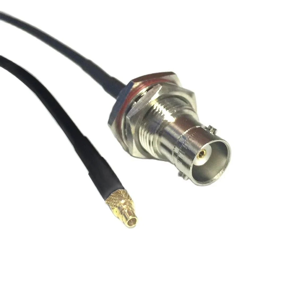 RF Coaxiale Cable BNC Female Bulkhead To MMCX Male Pigtail Adapter RG174 10/15/20/30/50/100CM For Wifi Card