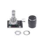KY-040 360 Degree Rotary Encoder Module With Push Button 20 Pulse 5VBrick Sensor Modules For  Or DIY Electronics.