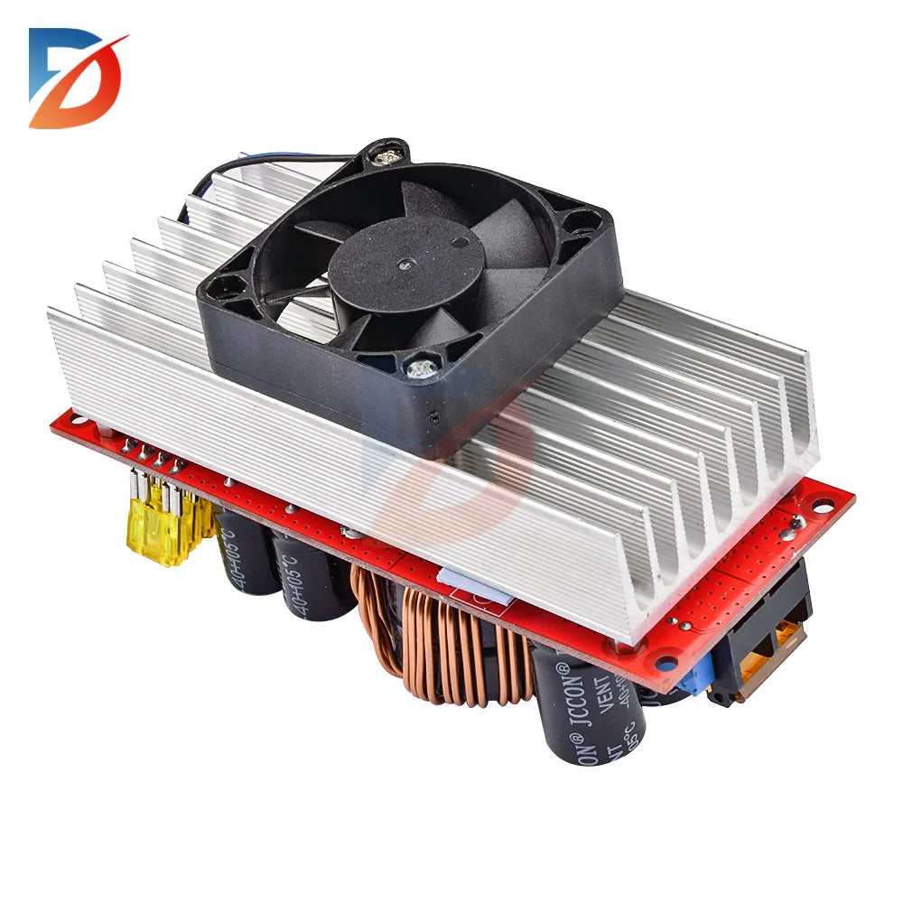 1800W 40A DC-DC Boost Converter Step Up Power Supply Module 10-60V To 12-90V Adjustable Voltage Charger 1200W 20A Boost Module