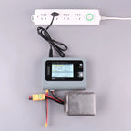 ToolkitRC Q4AC 4x50W 5A AC 100W 4 Port DC Smart Discharger Charger XT60/XT30 Optional for 1-4S Lipo Battery
