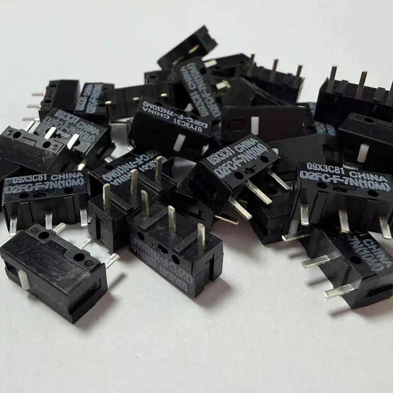 5-100PCS D2F-01F L L2 L3 01L 01 5L L-D3 01FL-T D D2F-F-3-7 A1 Snap Action Switch 3A 125VAC 30VDC Microswitch for Omron mouse