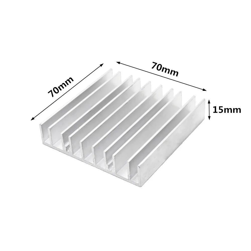 Extruded Aluminum Heatsink Radiator Heat Sink Cooler for Electronic LED Chip Cooling Heat Dissipation