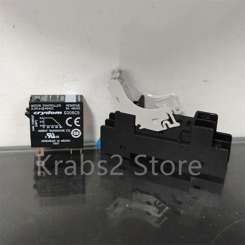 1pcs New original ED06C5 plus cradle crydom solid state relay SSR set CZ481427-07C