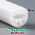 Round Flexible LED Neon Rope Lamp Silicone Tube 180/270/360° Tape Lamp Diffuser For WS2811 WS2815 Outdoor Decor Neon Strip Light