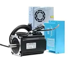 Nema34 Closed Loop Stepper Motor 4.5Nm 8.5Nm 12.5Nm with Encoder Driver Power Supply MACH3 Interface Board for CNC Engraver Kit