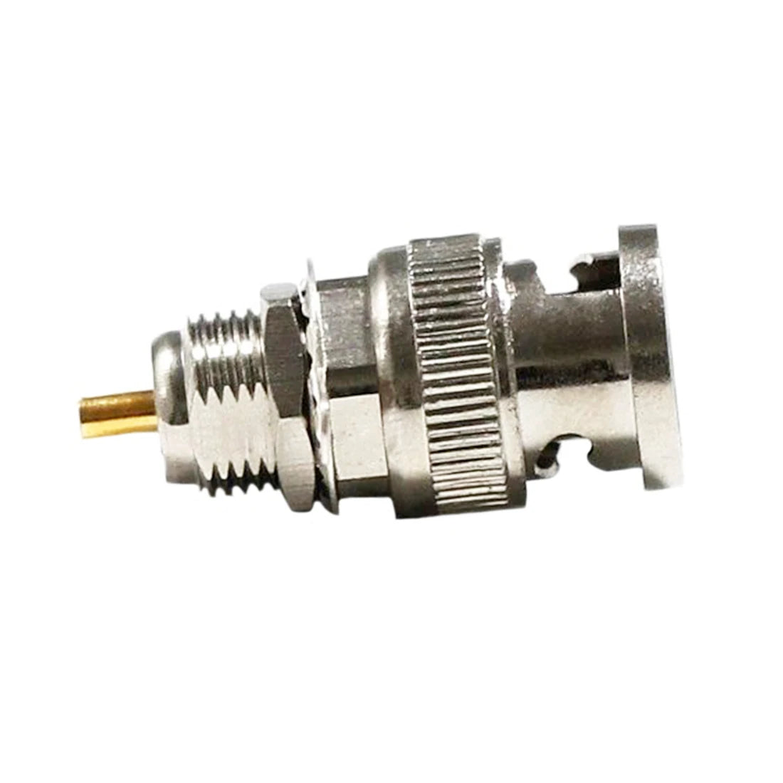 1pc New BNC Male Plug RF Coax Connector Straight With Nut Solder Cup Nickelplated Wholesale Price
