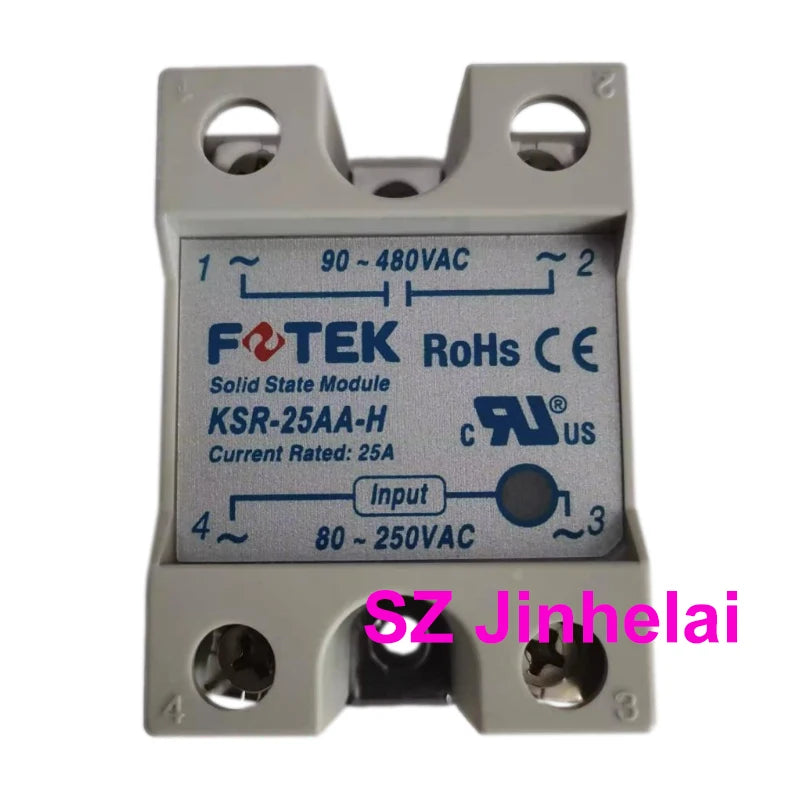 FOTEK KSR-25AA 10AA 40AA 75AA -H 10VA 25VA 40VA 50VA 75VA Authentic Original Single-phase Solid State Relay