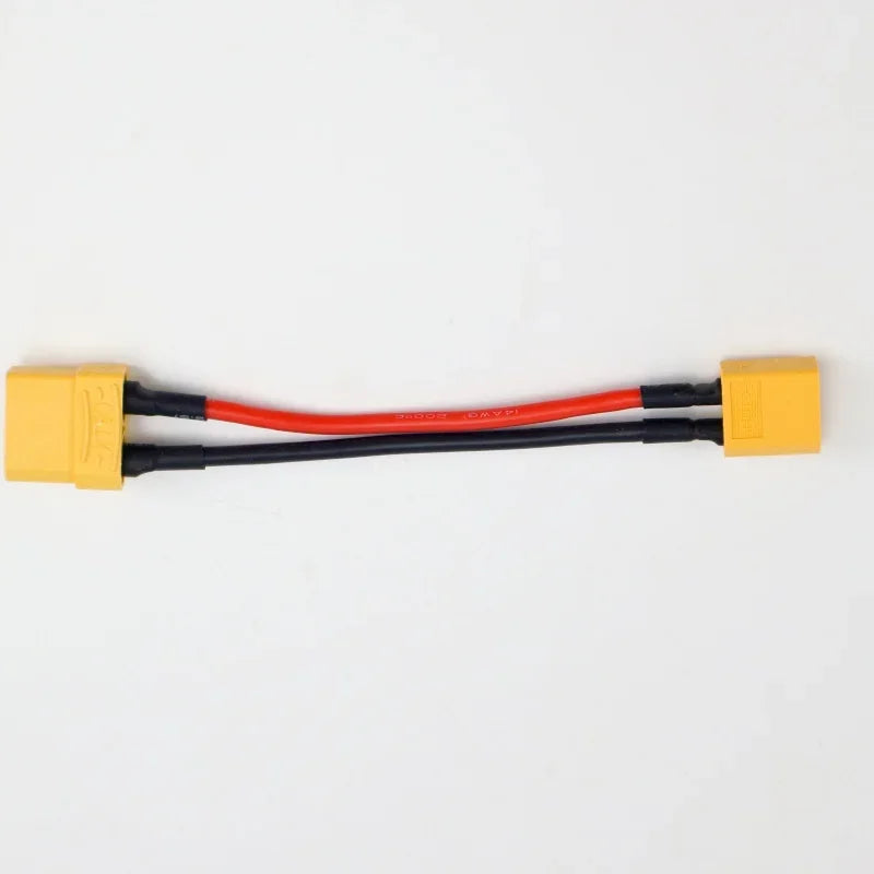 1/2/5 pcs Male XT90 To Female XT60 Battery Adapter 14awg RC Battery Charging Cable Suitable for ISDT Type Chargers