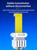 BYXGD Toolless RJ45 Connectors 100Mbps 1000Mbps 10Gbps Tool Free Reusable Cat5e Cat6a Cat7 Metal Plug Ethernet Plug Shielding