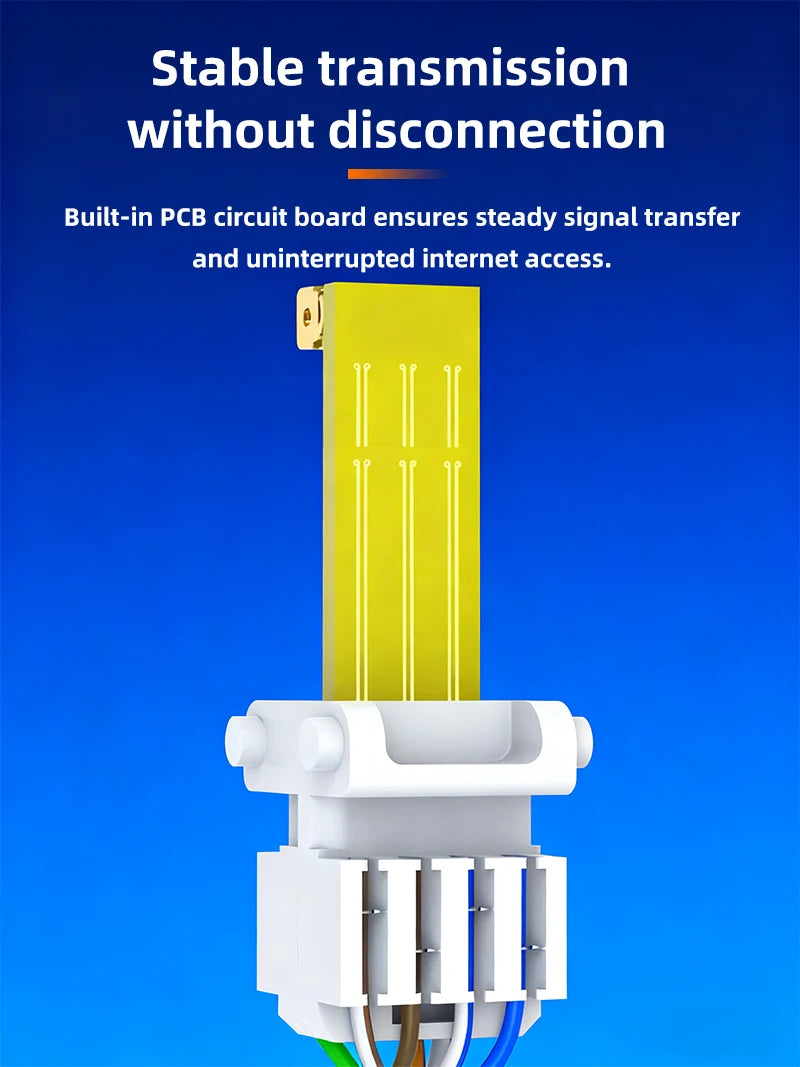BYXGD Toolless RJ45 Connectors 100Mbps 1000Mbps 10Gbps Tool Free Reusable Cat5e Cat6a Cat7 Metal Plug Ethernet Plug Shielding