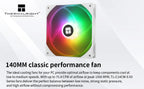 Thermalright 140mm Case Fan TL-C14/C14C/C14C-S/C14CW/C14CW-S CPU Cooling Fan ARGB 140mm Balance Fan Balance Performance Fan