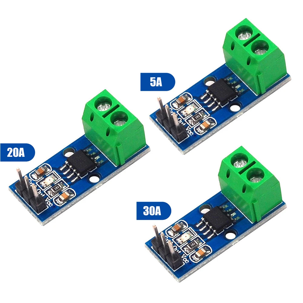 1/5/10Pcs ACS712 5A 20A 30A Range Hall Current Sensor Module ACS712 Sensors Module For Arduino DIY Electronic Kit