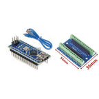 Mini Nano V3.0 ATmega328P Microcontroller Board for Arduino CH340 USB Driver 16Mhz Nano V3.0 ATMEGA328P/168P