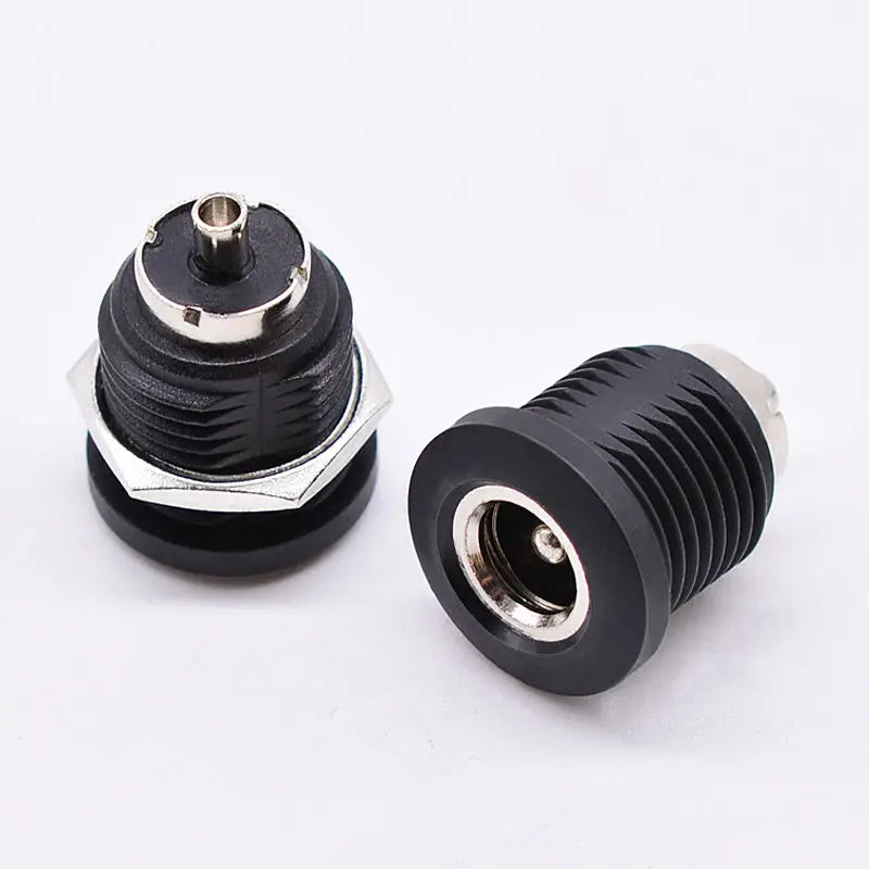 5/10Pcs DC Power Jack 5.5x2.5mm / 5.5x2.1mm Female Panel Mount Socket Connector, Large Current Charging Port for Electronics