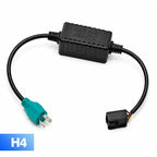 H7 Canbus Decoder, H11 9005 9006 Resistor Decoders Error Free LED Warning Canceller Resistor Adapter,H4 LED Light Canbus Decoder