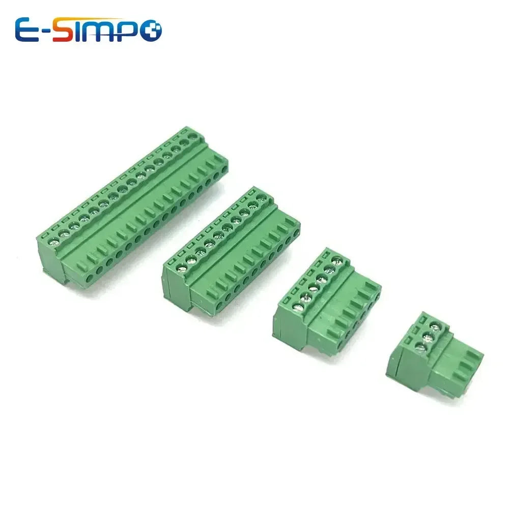 2.54mm 2EDGRK 15EDGKP 2P/3P/4P/5P/6P/8P/12P-16PIN Female Male Solderless Docking Type PCB Plug Wire Terminal Block Connector