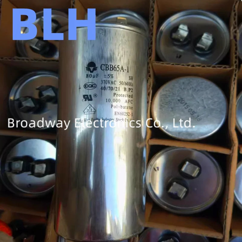 Air Conditioning Compressor Startup Capacitor CBB65 CBB65A-1 370V 440V 450V 25UF 30UF 35UF 40UF 45UF 50UF 60UF 65UF 75UF 80UF