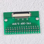 1Pcs 30 Pin 0.5mm FFC FPC to 30P 2.54mm DIP PCB Adapter Converter Board