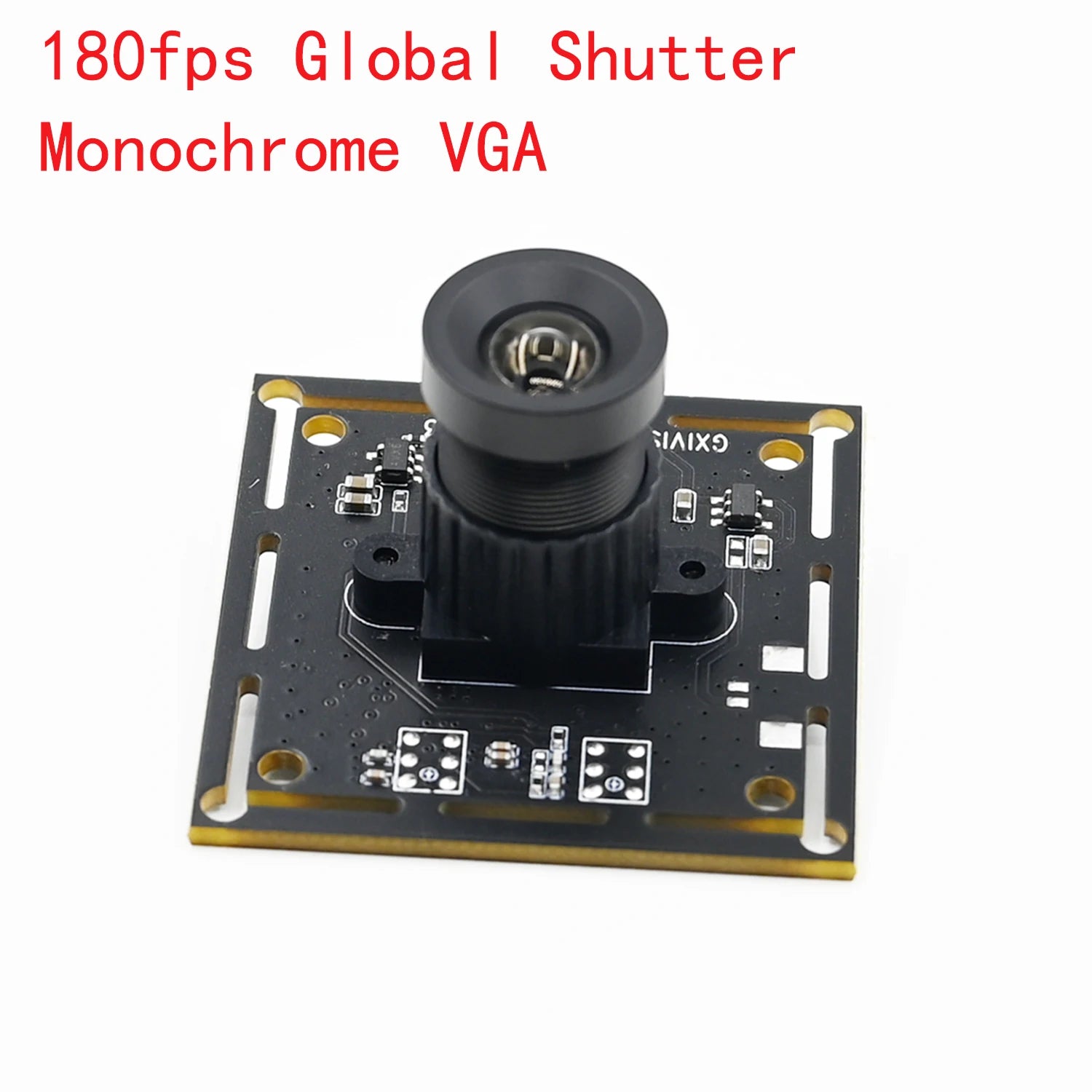 Global Shutter 180fps Monochrome USB Camera Module VGA,High Frame Rate Capture,Driver Free,640x480