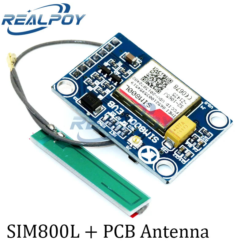 SIM800L V2.0 5V Wireless GSM GPRS MODULE Quad-Band W/ Antenna Cable Cap