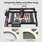 AlgoLaser Honeycomb Working Table for Laser Cutter and Engraver Machine with Aluminum Plate Compatible with All Brands Laser Kit