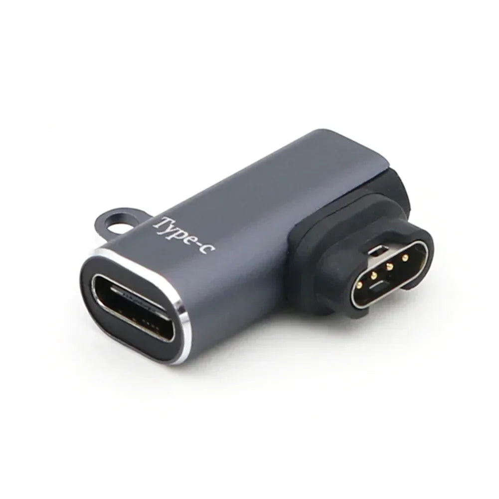 Type C/Micro/ios USB Charger Adapter For Garmin Fenix 7/6/5 Instinct 2S Venu 2 Plus EPIX forerunner 745 Watch Charging Converter