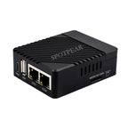 Raspberry Pi CM4 dual ETH mini Open-source Router Board Metal case for Compute Module 4 IO Board  5V, Type-C interfac