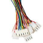 5 Pieces 3.96mm Pitch CH Series Female Plug Cable 2P to 10Pin 22AWG 20CM JST Wiring Connector