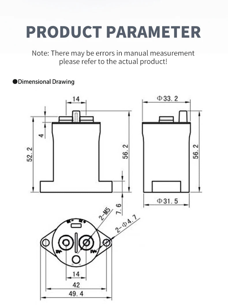 1000V High Voltage HV 30A Charging Station DC Contactor Direct Current DC Power Electric Relay SEV30AD 1NO