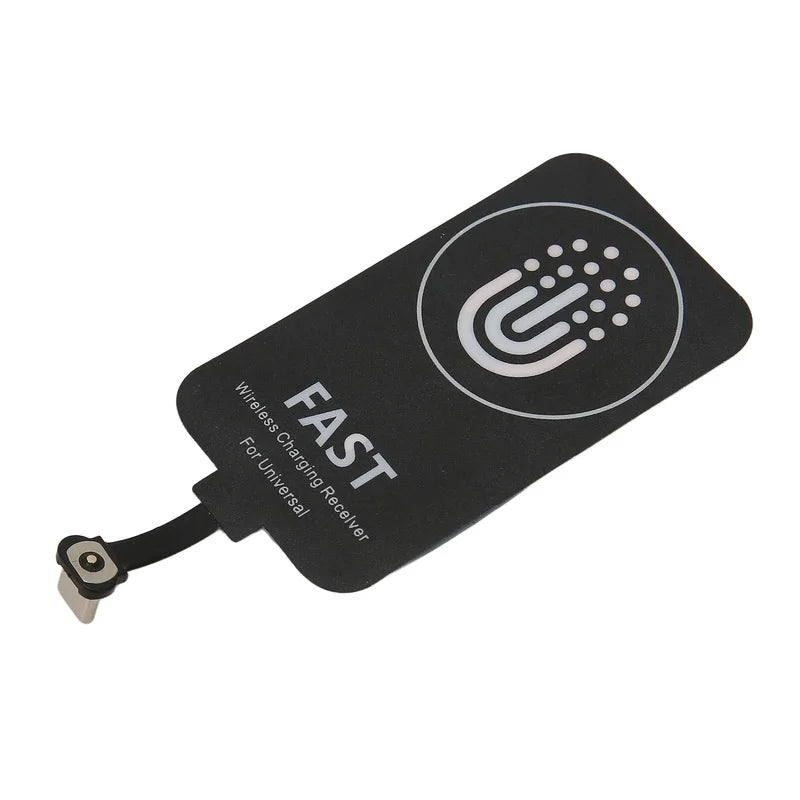 Wireless Charger Receiver 10W Ultra Thin Type C Wireless Charging Patch With Magnetic Charging Cable