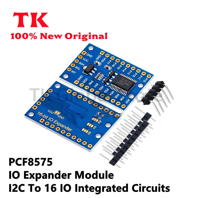 TK 1Pcs~10Pcs EGBO PCF8575 IO Expander Module I2C To 16IO Integrated Circuits For arduino