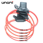 Waterproof Fuse Holder 32V Mini Small Medium 18/1614/12/10AWG and Blade Fuse 1A 2A 3A 5A 7.5A 10A 15A 20A 25A 30A 35A 40A 50A
