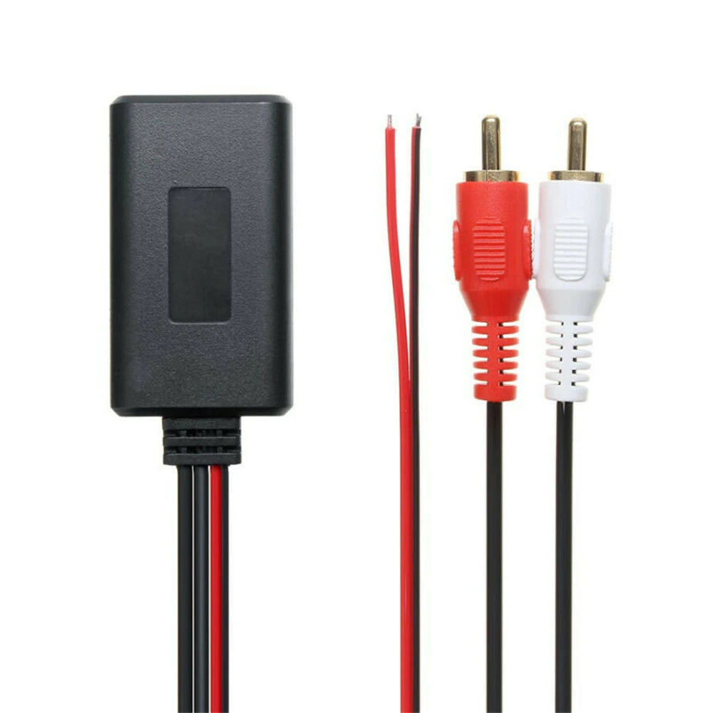 Car Wireless Bluetooth-compatible Receiver Module AUX Adapter Music Audio Stereo Receiver For 2RCA Interface Vehicles