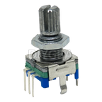 10PCS Half / Plum Axis Rotary Encoder, Handle Length 5Sets 15mm 20mm Code Switch/ EC11/ Digital Potentiometer With 13/15*17 Cap