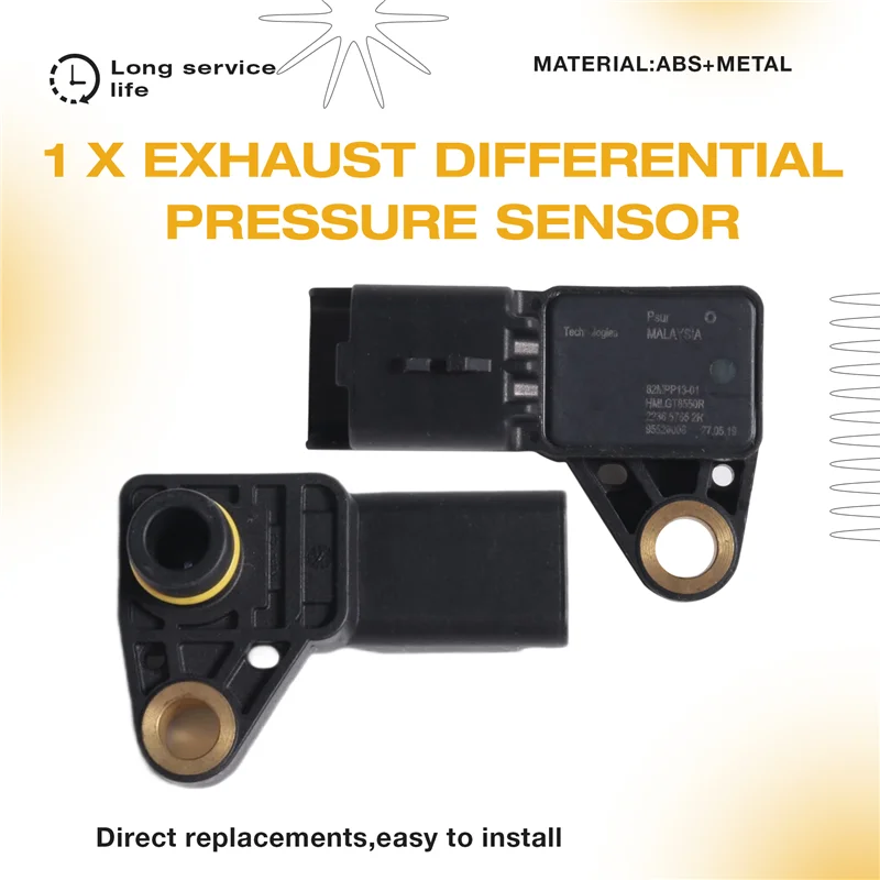 A13P DPF Sensor Exhaust Differential Pressure Difference For Car For Renault 82MPP12-01 223655883R 82MPP13-01 223657652R