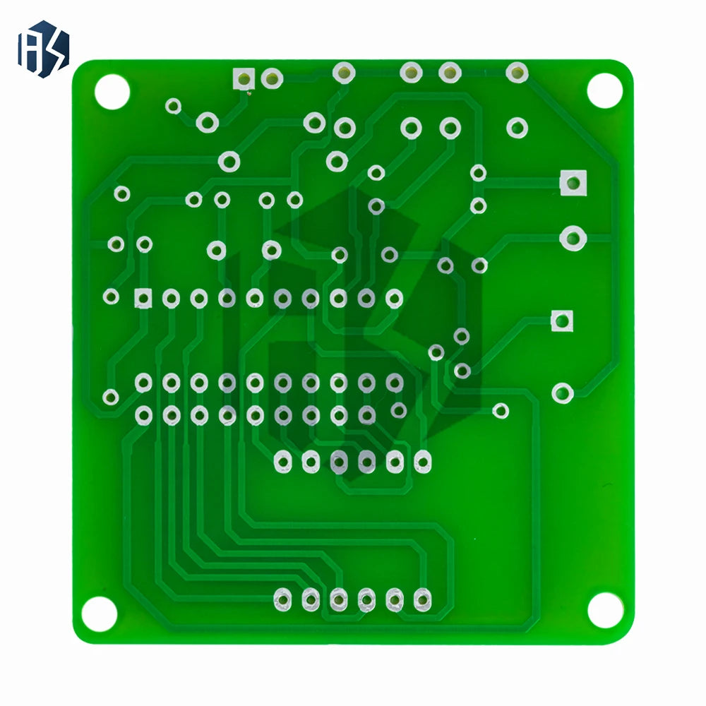 ‌AT89C2051-24PU 8051 Microcontroller LED Clock Kit – 4-Digit 7-Segment DIY Soldering Project with DS1307 RTC (I²C) | Alarm/Timer