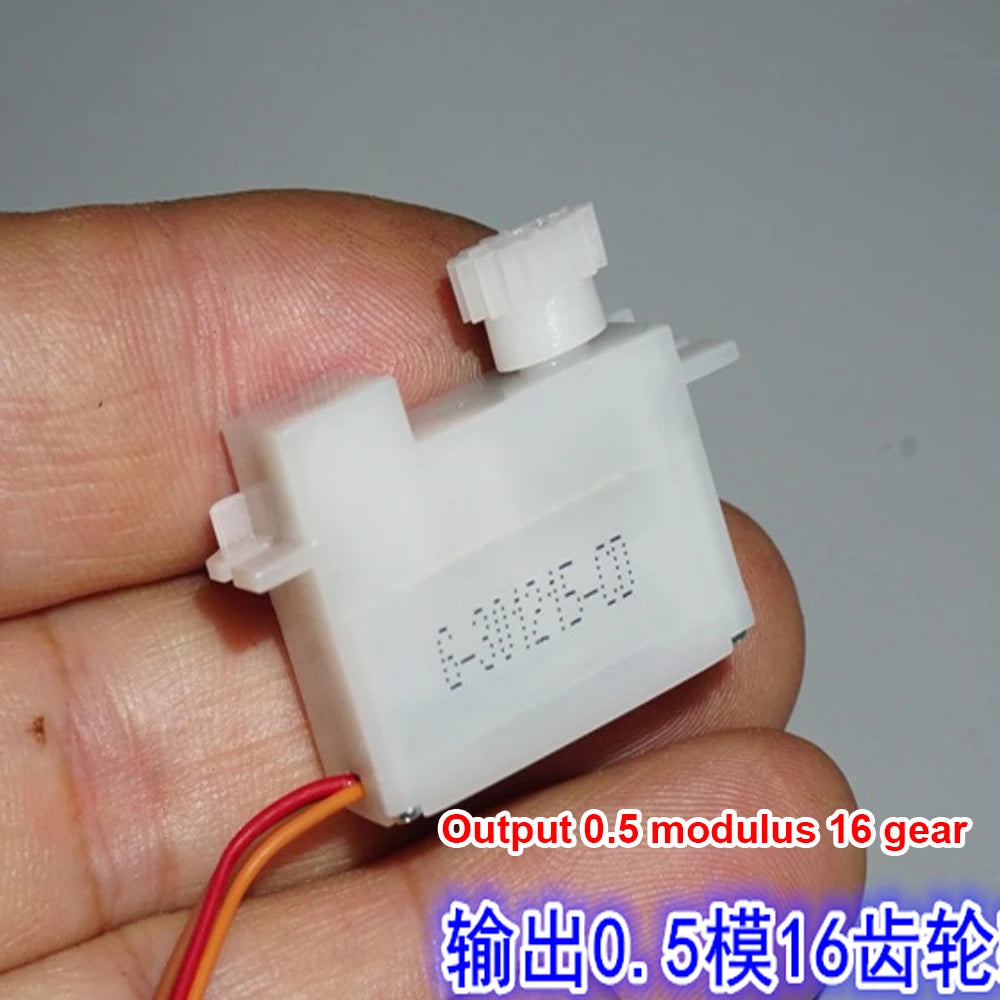 6g Servo Steering Motor Micro Mini Electric DC 5V Coreless Motor Mini Aeromodel RC Car Boat Model Robot Fixed Wing 90 Degrees