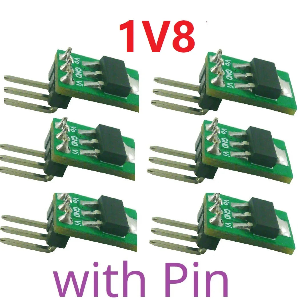AMS1117 7805 Compatible LDO Module with Ultra-Low Standby Current and Precise Voltage Regulation for Electronics Projects