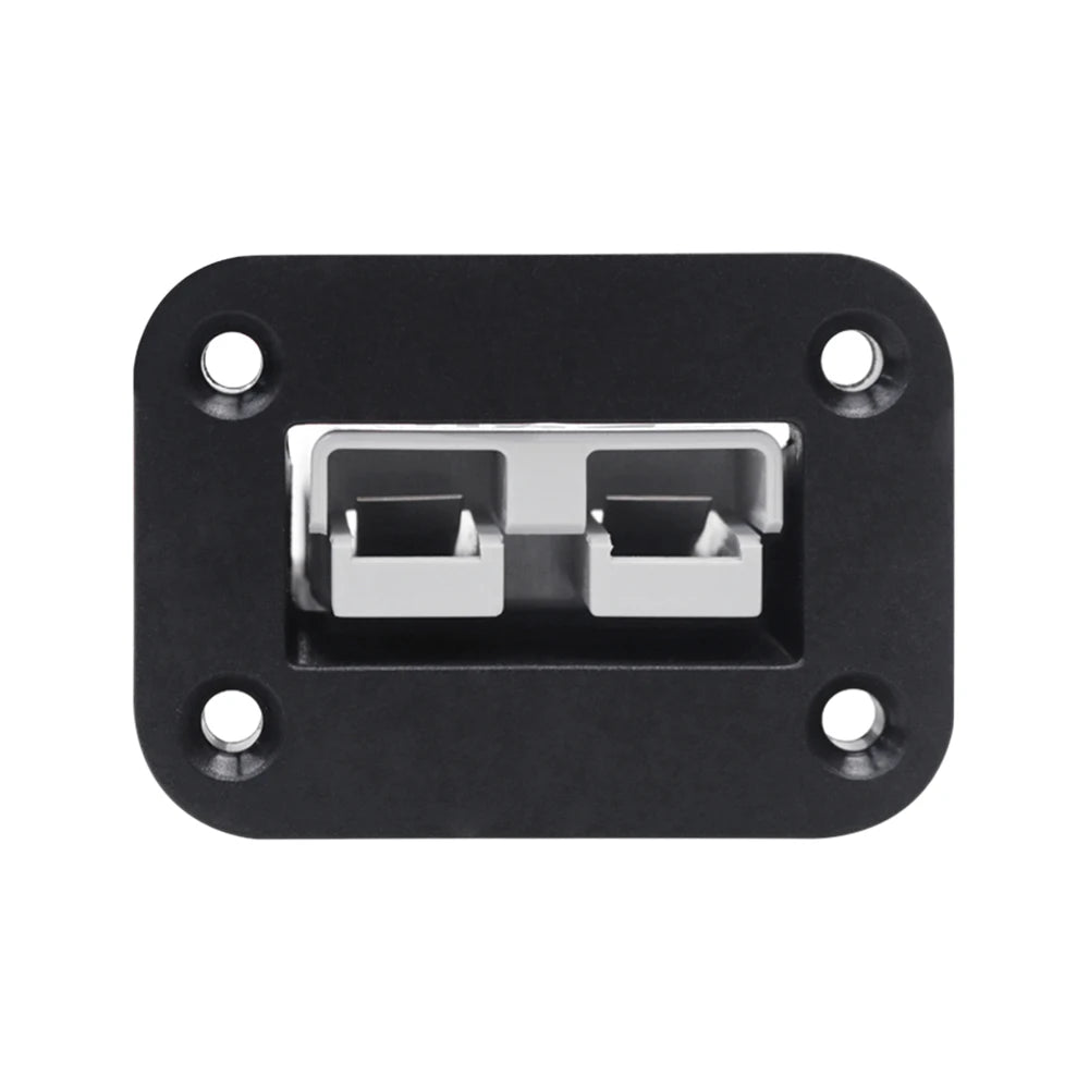 1pcs 50A Flush Mount Bracket For Anderson Plug Charging Panels Connectors For Ship Yacht RV Passenger Car Panel Socket